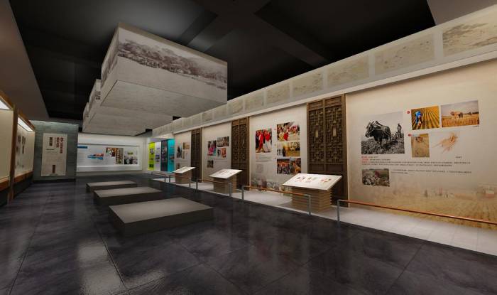 中學(xué)校史館設(shè)計